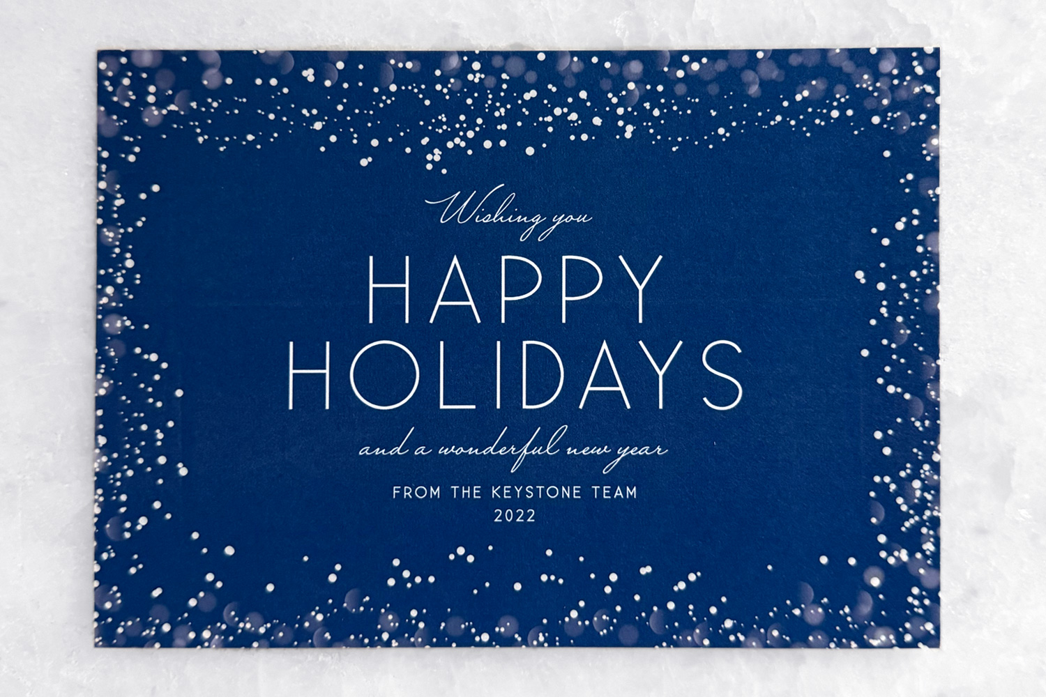 Keystone Holiday Card Front