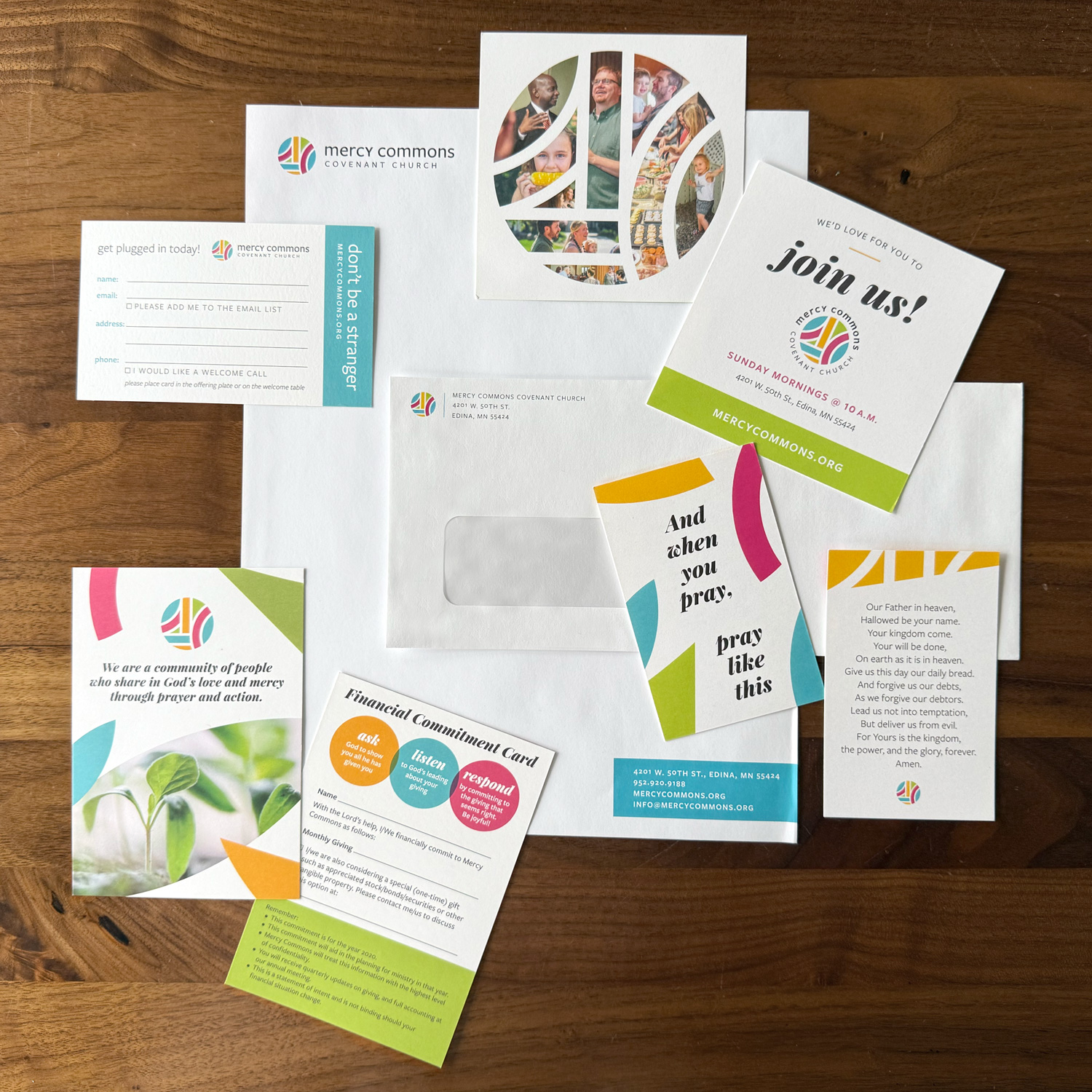 Mercy Commons Visual Identity